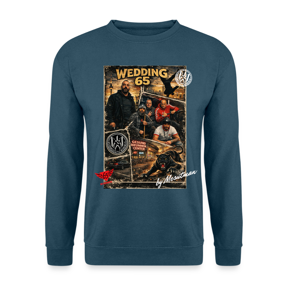 Kardes Wedding 65 Berlin Unisex Pullover - Indigoblau