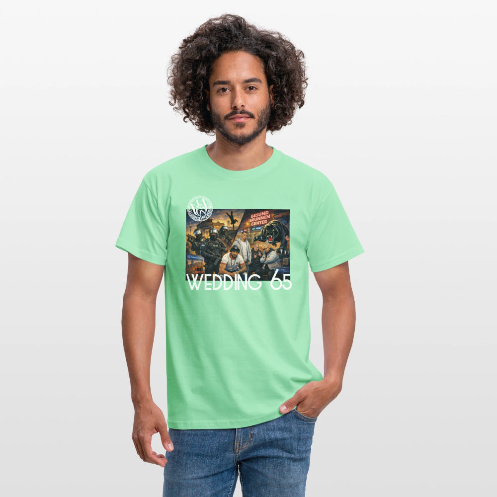 Gang Shirt Gesundbrunnen Wedding 65 Männer T-Shirt - Mintgrün