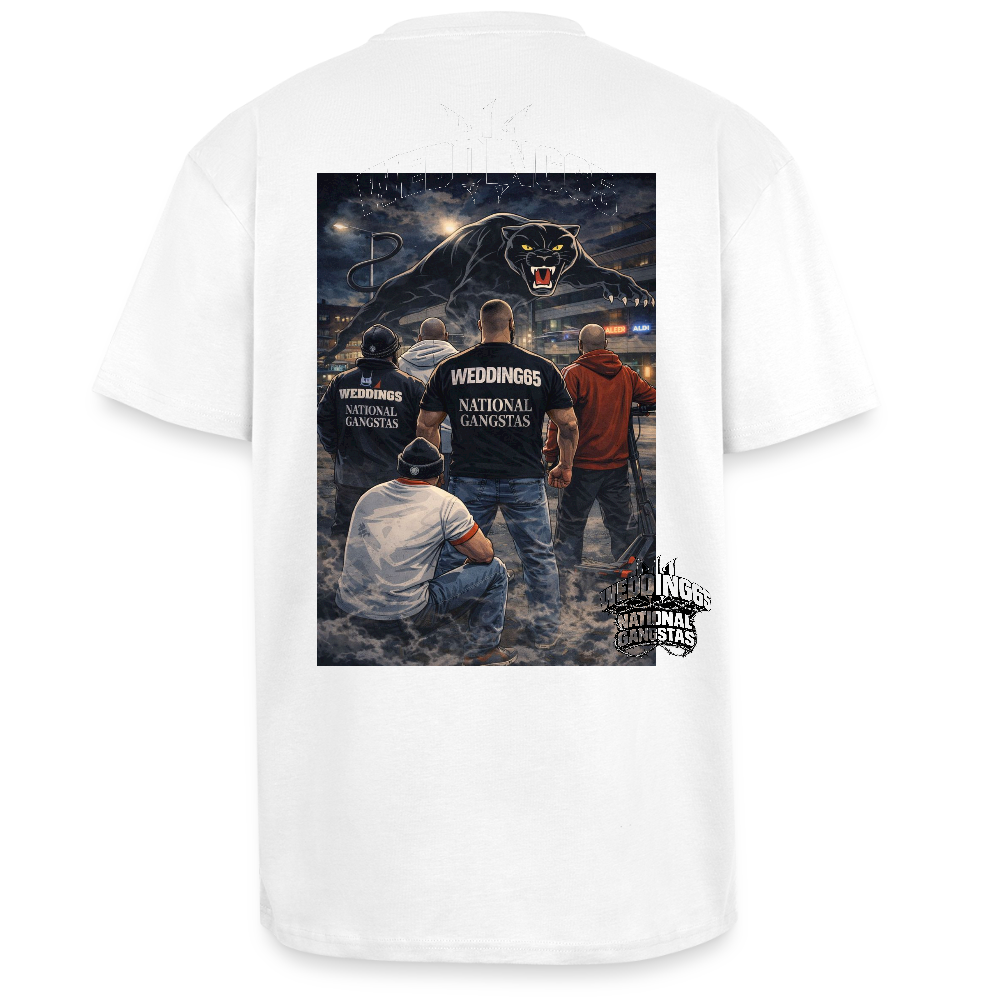 Crew Wedding65 GB Heavy Oversize T-Shirt - Weiß
