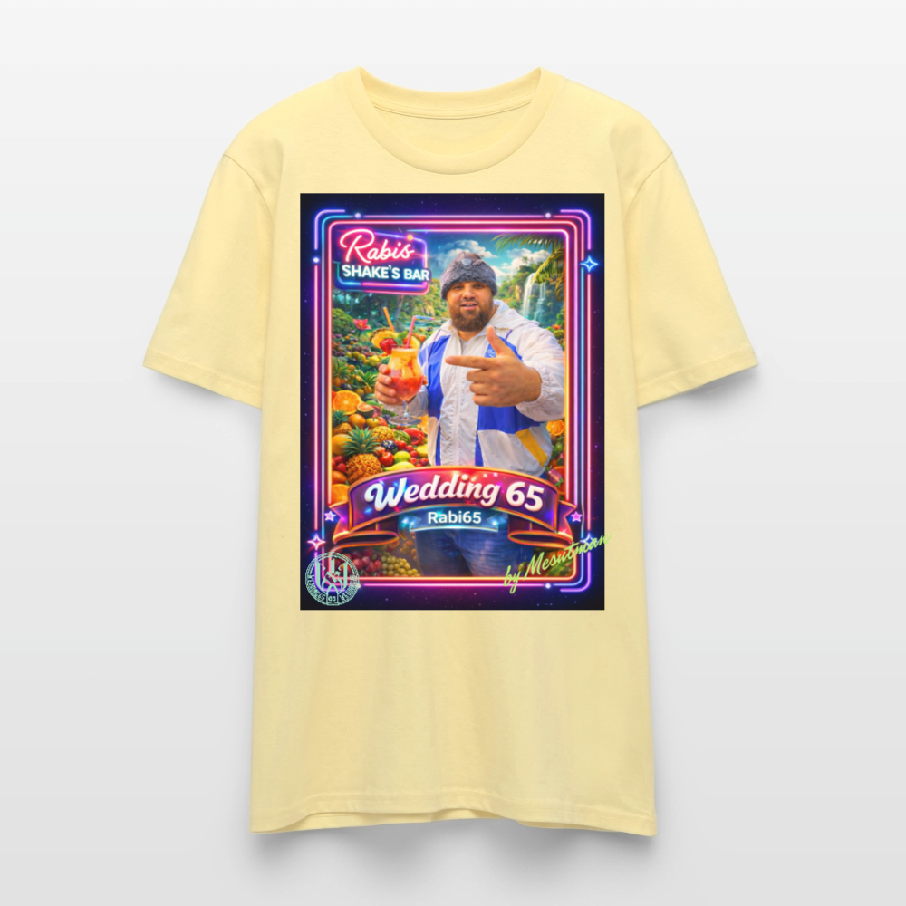 Wedding65 Rabis Shake's Bar Unisex T-Shirt - Creme