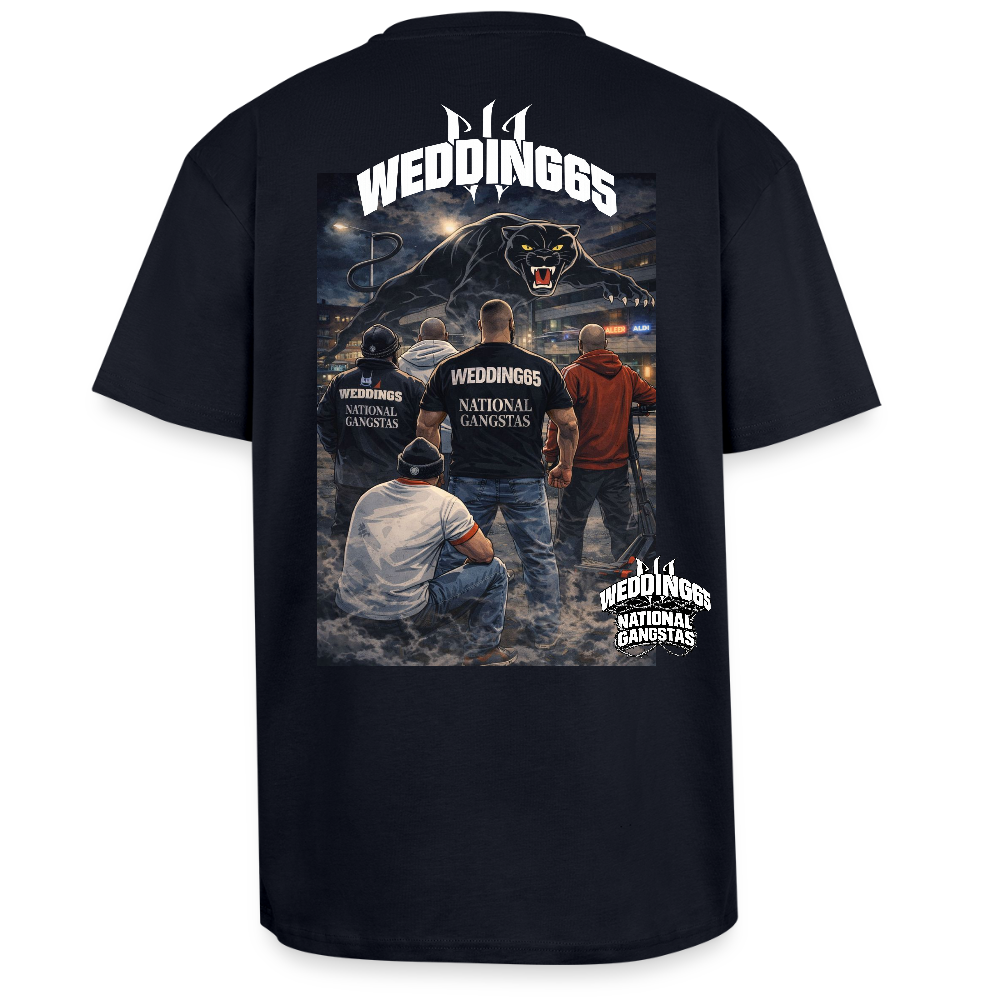 Crew Wedding65 GB Heavy Oversize T-Shirt - French Navy