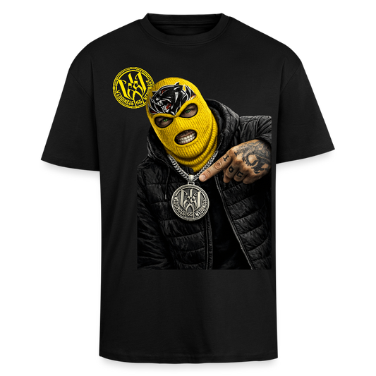 Yellow Wedding65 Heavy Oversize T-Shirt - Schwarz