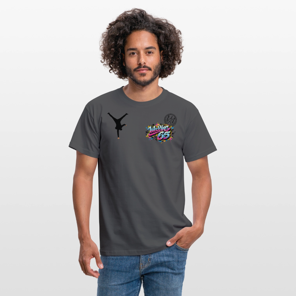 Männer Neon Wedding 65 T-Shirt - Anthrazit