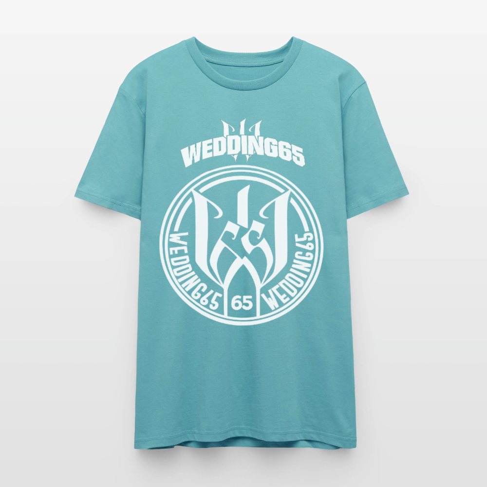 Orange Mesutman Wedding65 99 Unisex T-Shirt - Pastelltürkis