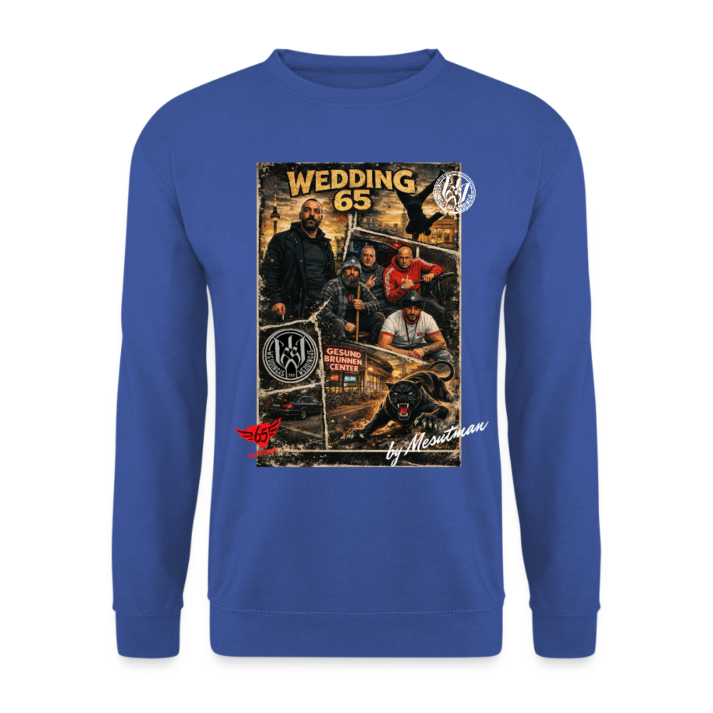 Kardes Wedding 65 Berlin Unisex Pullover - Royalblau