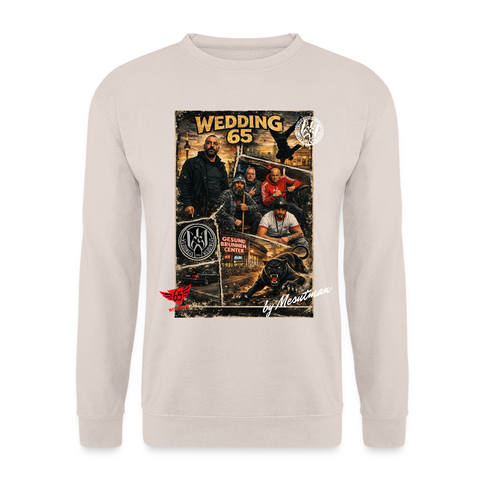 Kardes Wedding 65 Berlin Unisex Pullover - Sand