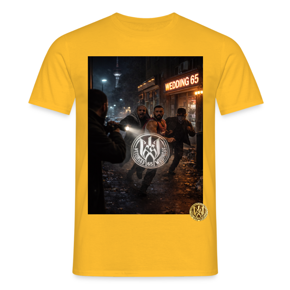 Movie Wedding65 Männer T-Shirt - Gelb