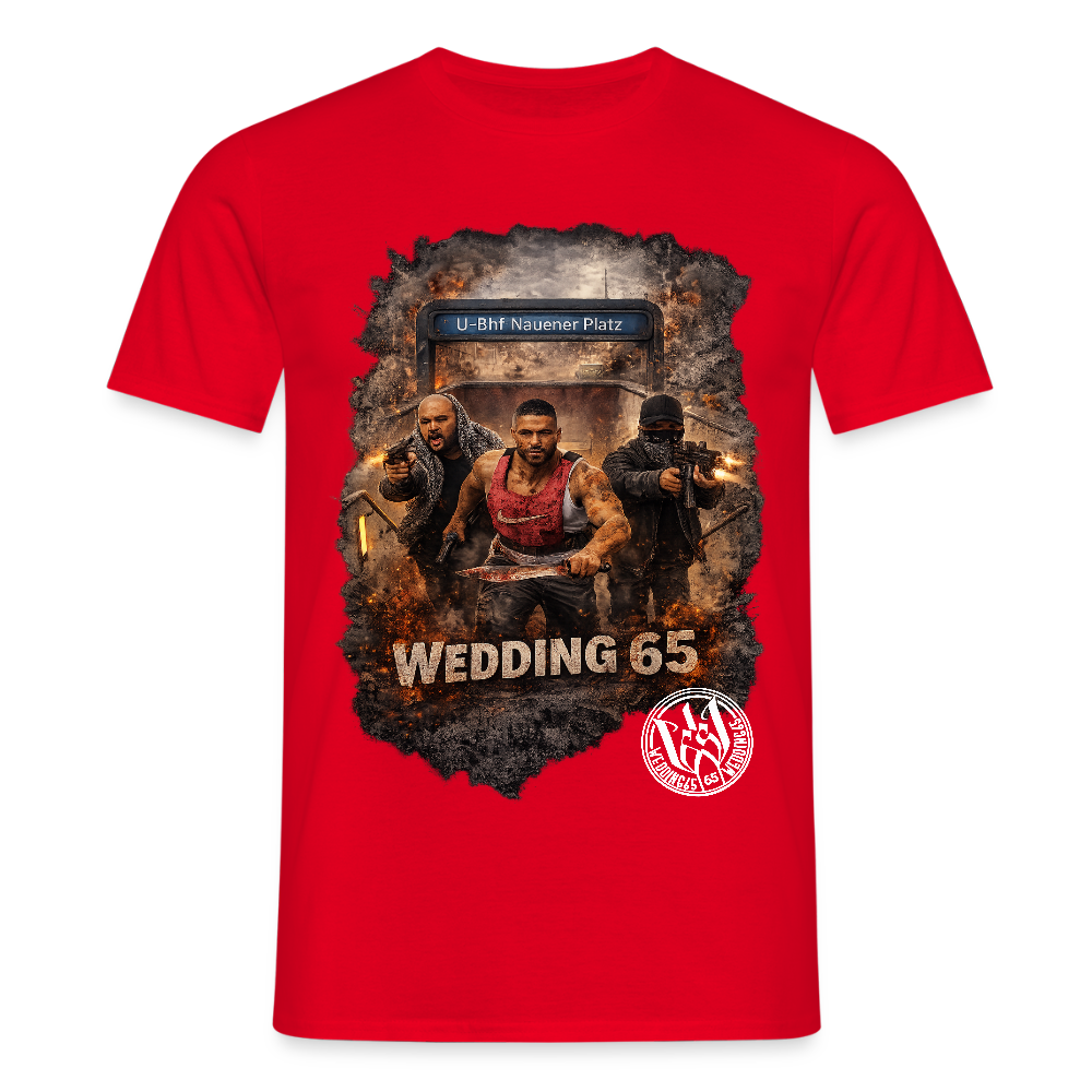 CS Wedding65 Männer T-Shirt - Rot