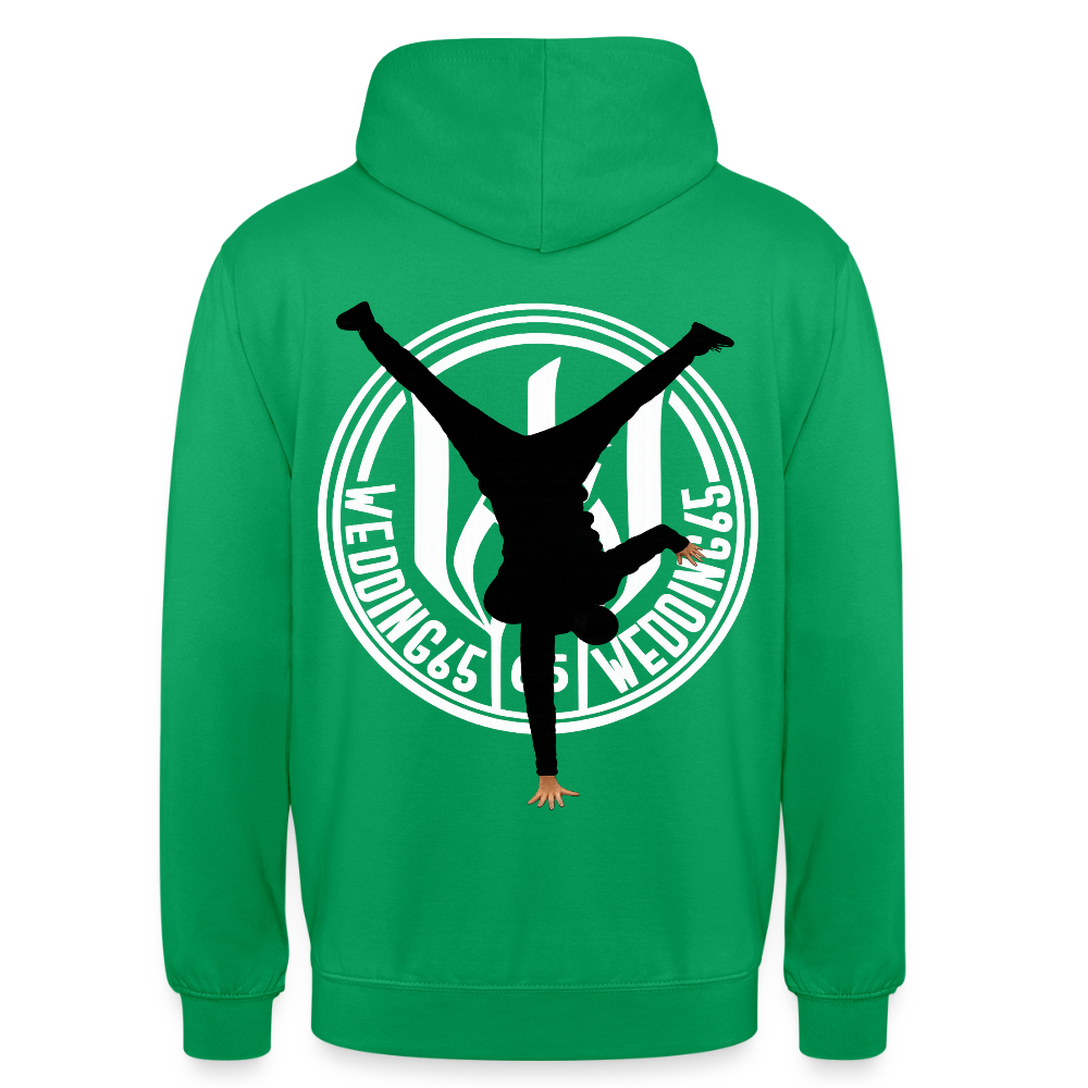 Breakdance 99 Wedding65 Unisex Hoodie - Kelly Green