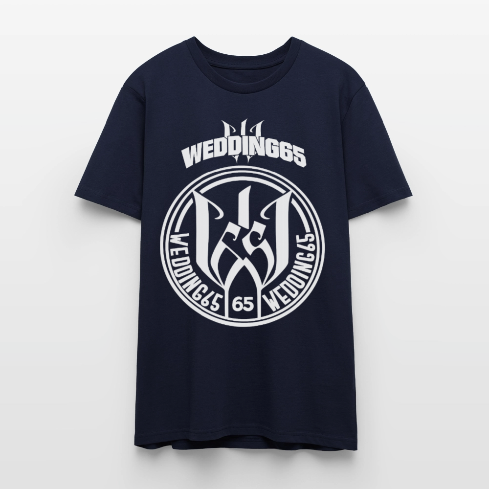 Orange Mesutman Wedding65 99 Unisex T-Shirt - Navy