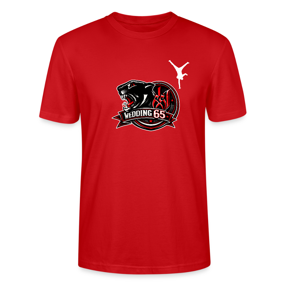 Red Panther Wedding65 Unisex T-Shirt CRAFTER - Rot