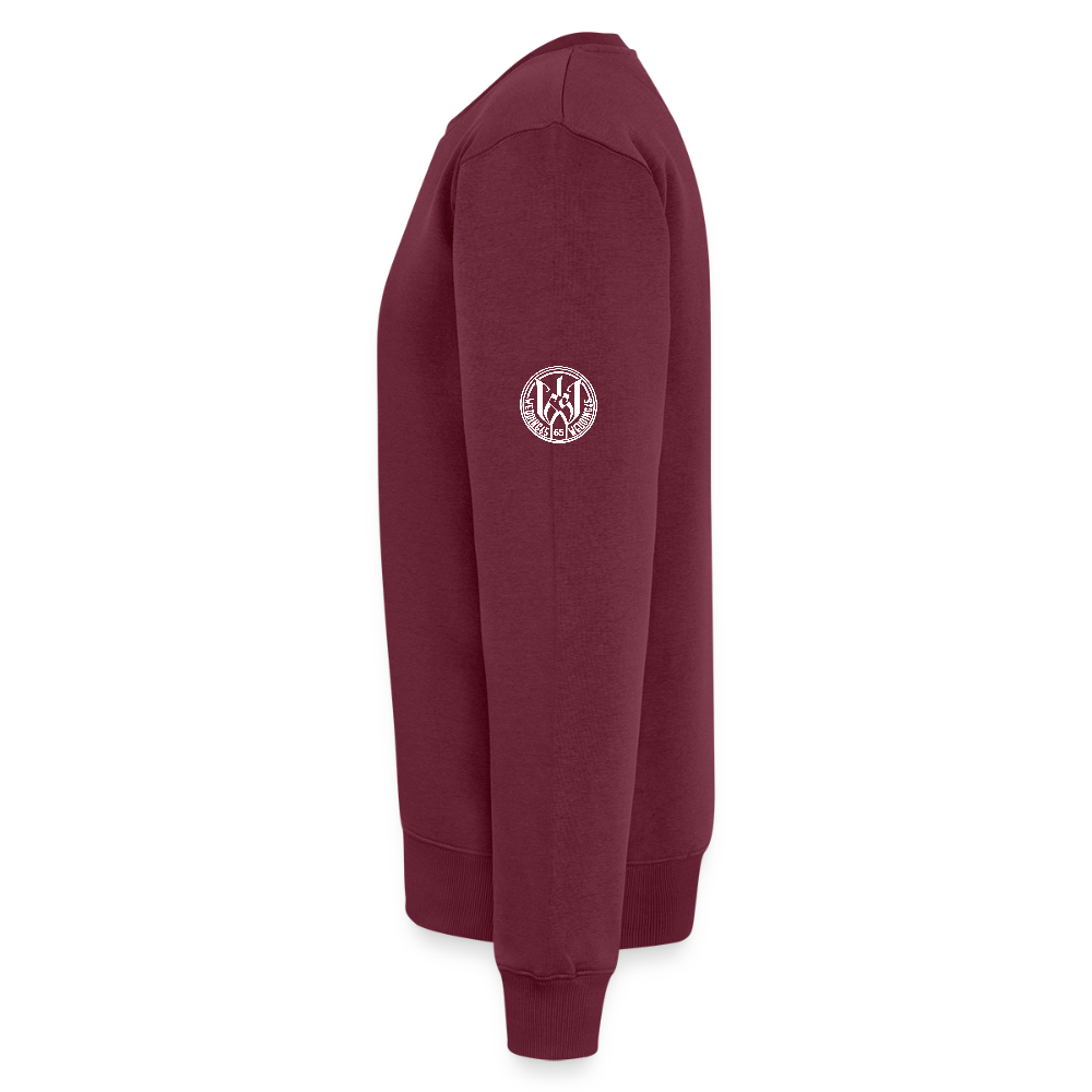 Dit is Wedding 65 Männer Premium Pullover - Burgunderrot