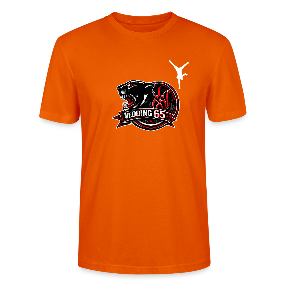 Red Panther Wedding65 Unisex T-Shirt CRAFTER - Tieforange