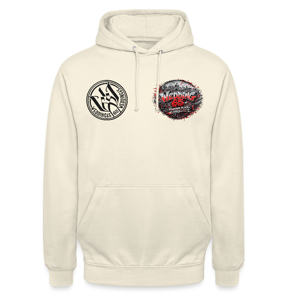 Berlin Wedding 65 Nauener Platz Unisex Hoodie - Vanille-Milchshake