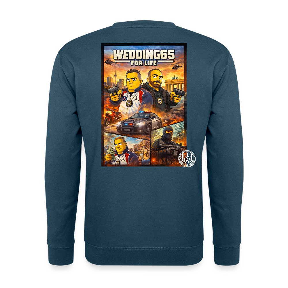 Wedding65 Simps NG Unisex Pullover - Indigoblau