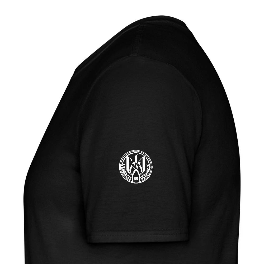 Black logo Shirt Wedding65 Männer T-Shirt - Schwarz