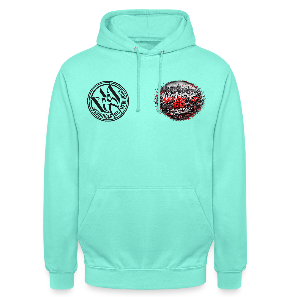Berlin Wedding 65 Nauener Platz Unisex Hoodie - Mint