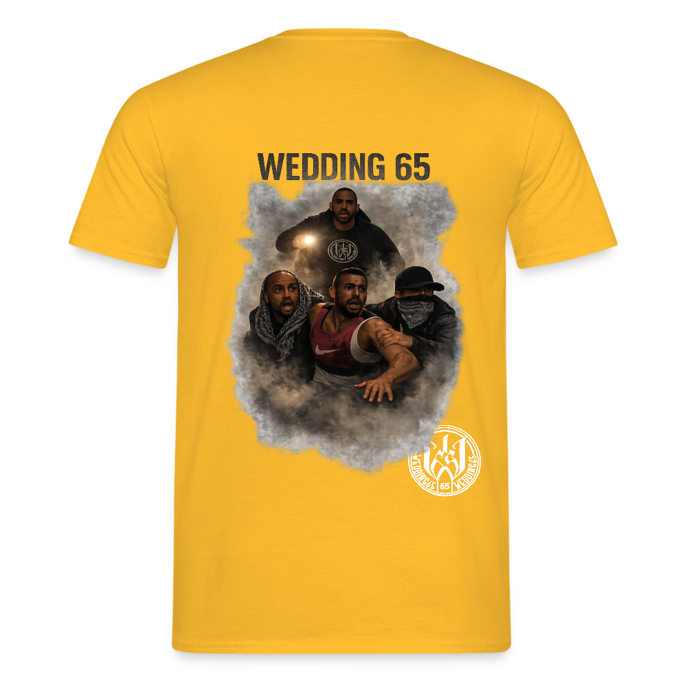 CS Wedding65 Männer T-Shirt - Gelb