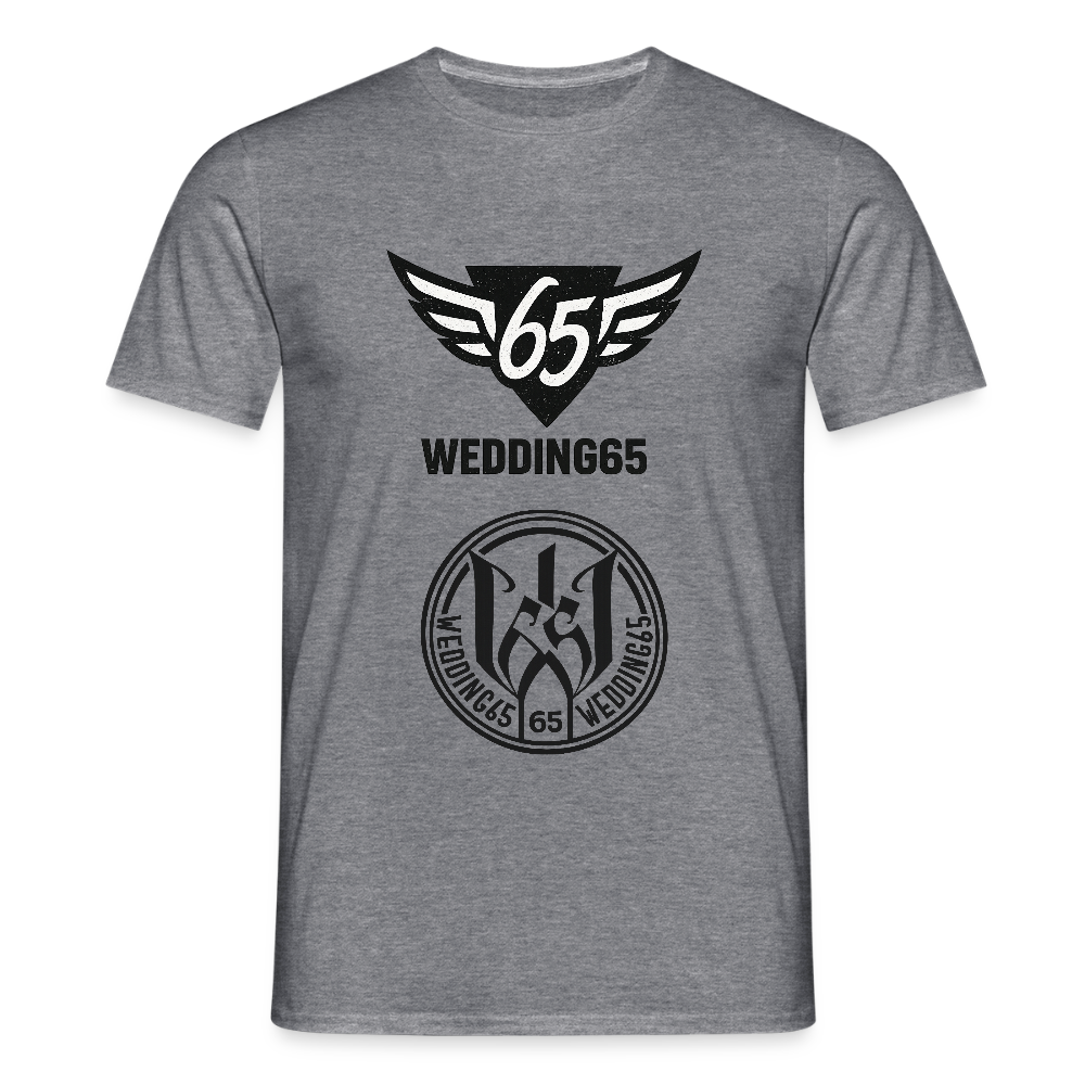 Männer OG Wedding65 T-Shirt - Graphit meliert