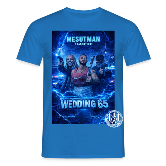 Blue Flash Wedding65 Männer T-Shirt - Royalblau