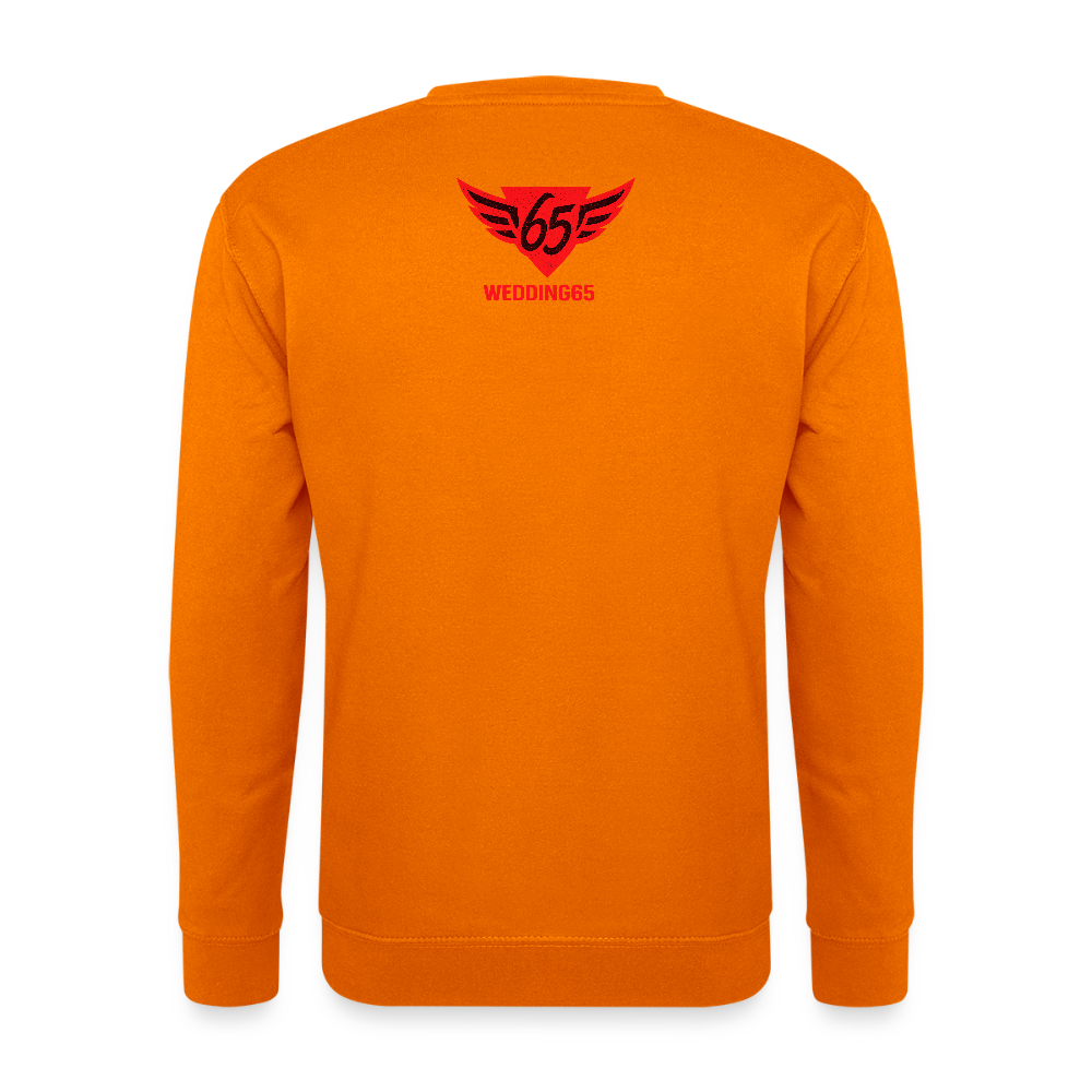 Wedding 65 Classic Berlin Unisex Pullover - Orange