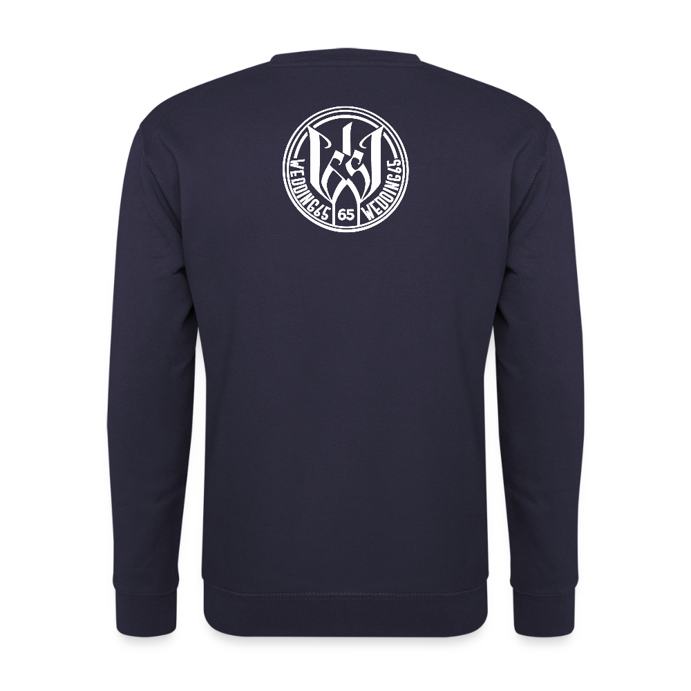 Wedding65 Unisex Pullover - Navy