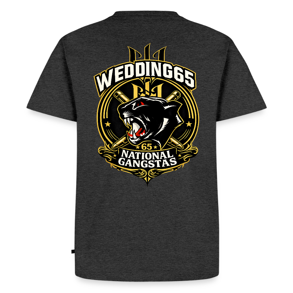 National Gangstas 65 Männer Premium T-Shirt - Anthrazit meliert