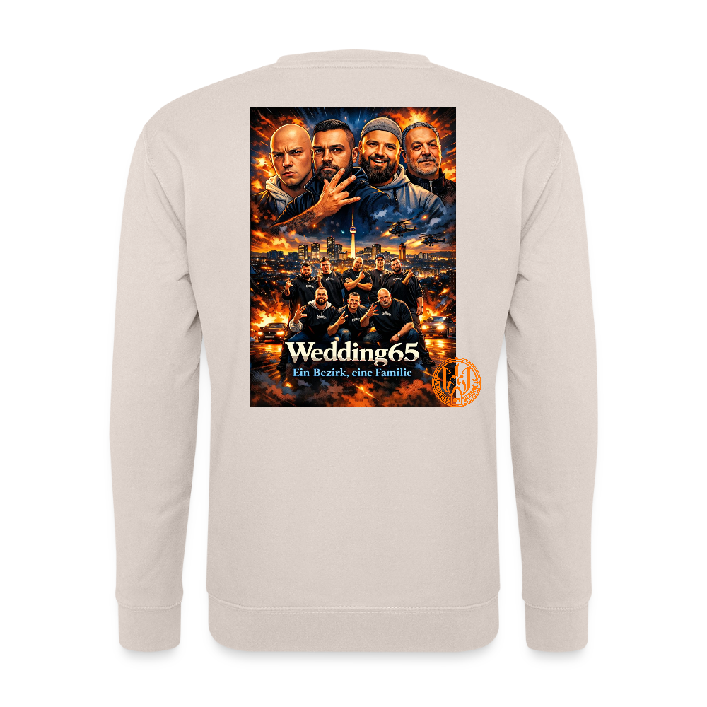 Wedding65 Familia Unisex Pullover - Sand