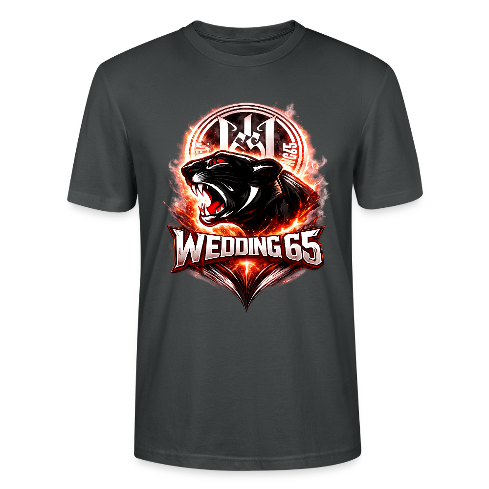 Red Panther WEDDING 65 Stanley/Stella Unisex T-Shirt - Anthrazit