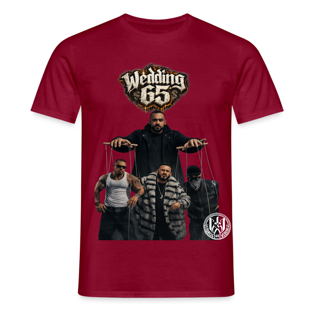Wedding65 - Right- Männer T-Shirt - Ziegelrot