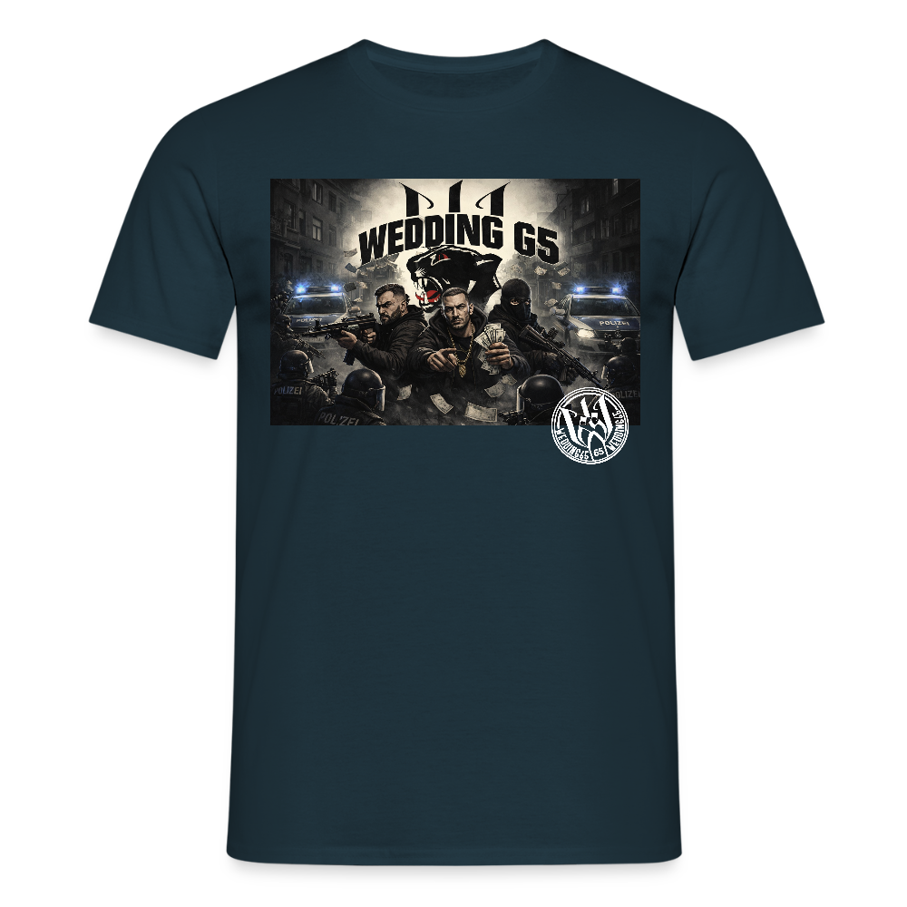 Wedding 65 Street Crime Männer T-Shirt - Navy