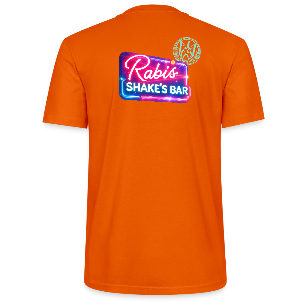 Wedding65 Rabis Shake's Bar Unisex T-Shirt - Tieforange