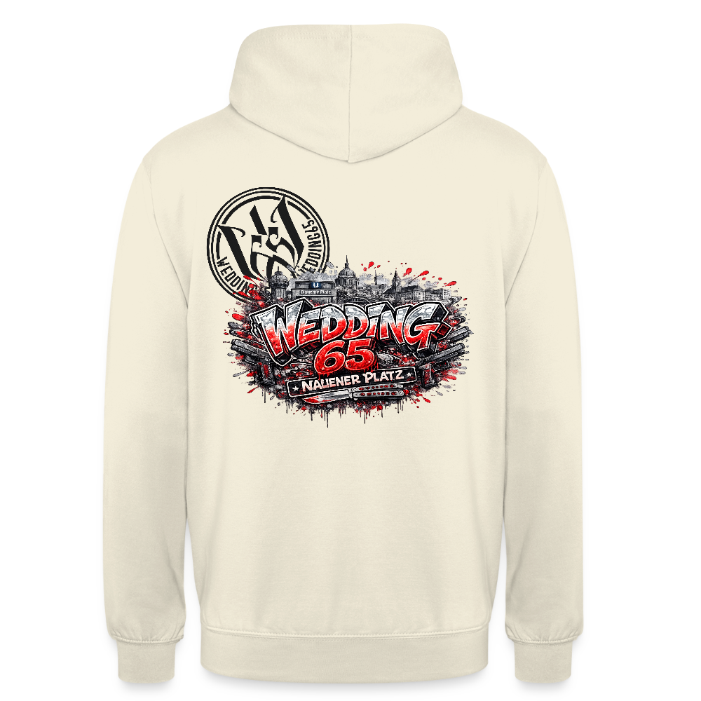 Berlin Wedding 65 Nauener Platz Unisex Hoodie - Vanille-Milchshake