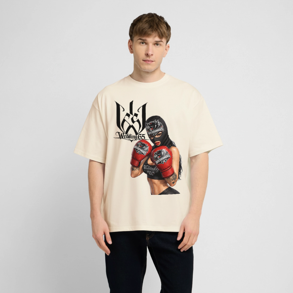 Boxer Wedding65 Heavy Oversize T-Shirt - Creme