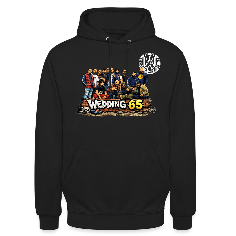 Group Wedding65 Ghetto Unisex Hoodie - Schwarz