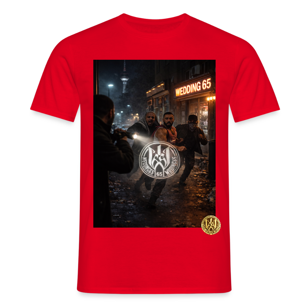 Movie Wedding65 Männer T-Shirt - Rot