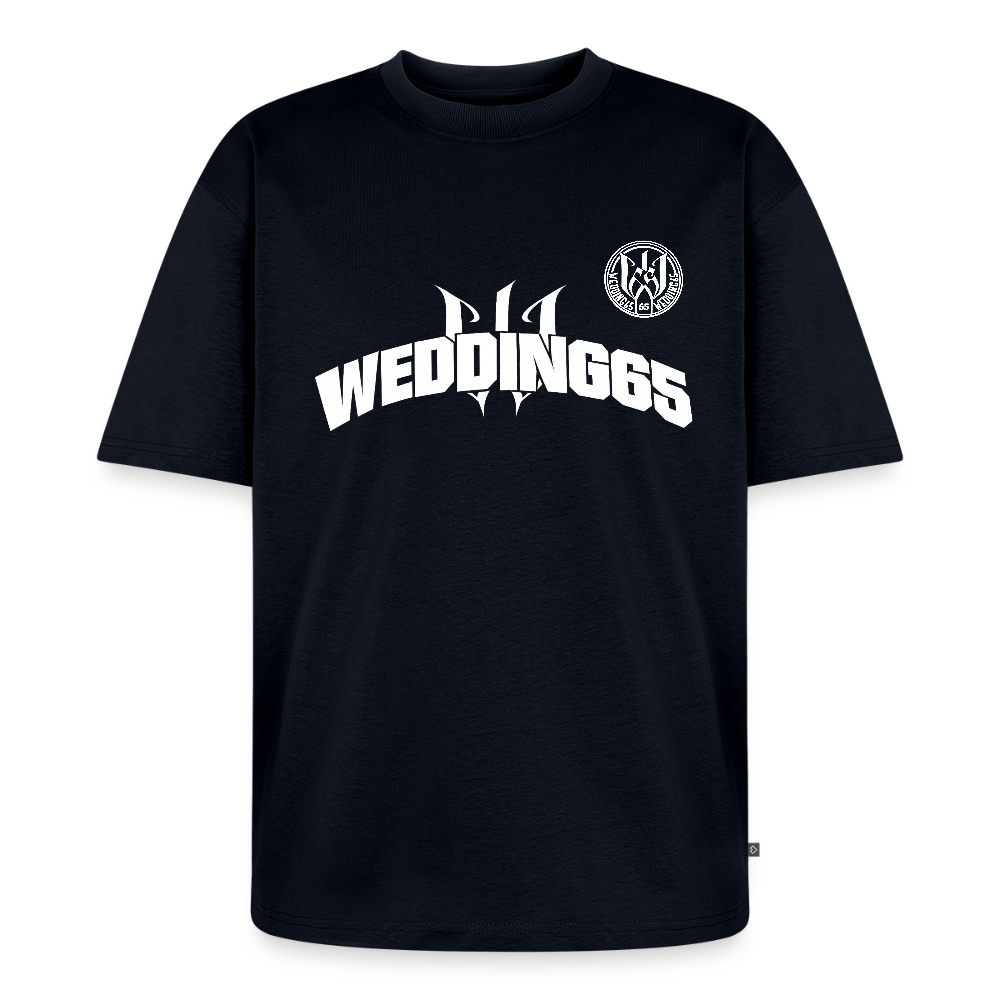 NG Wedding65Unisex Premium Oversized T-Shirt - Navy