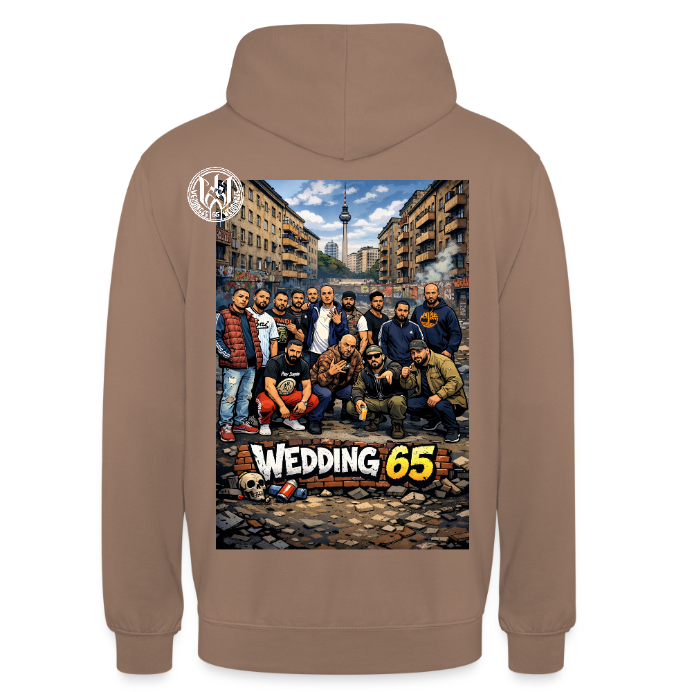 Group Wedding65 Ghetto Unisex Hoodie - Mokka