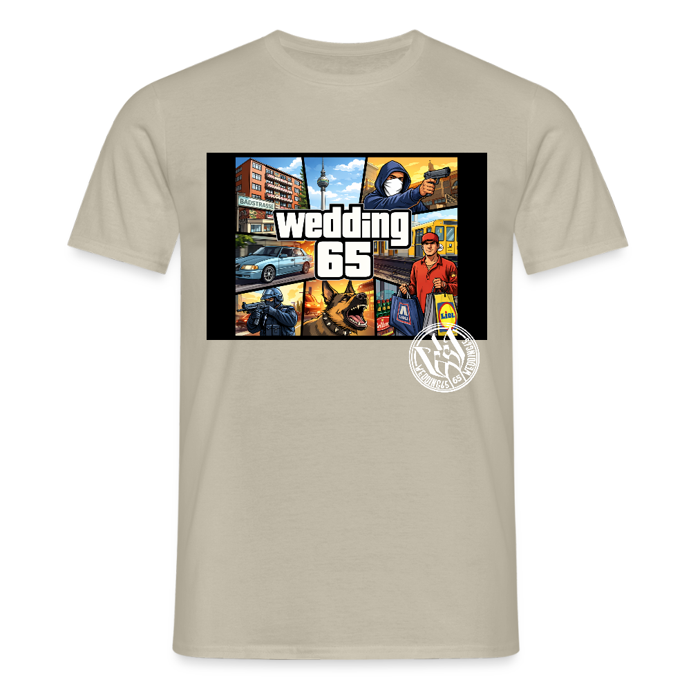 Männer Wedding 65 GTA T-Shirt - Sandbeige