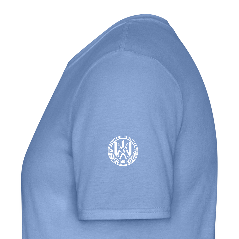 Black logo Shirt Wedding65 Männer T-Shirt - Carolina Blue