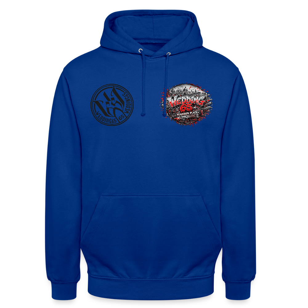 Berlin Wedding 65 Nauener Platz Unisex Hoodie - Royalblau