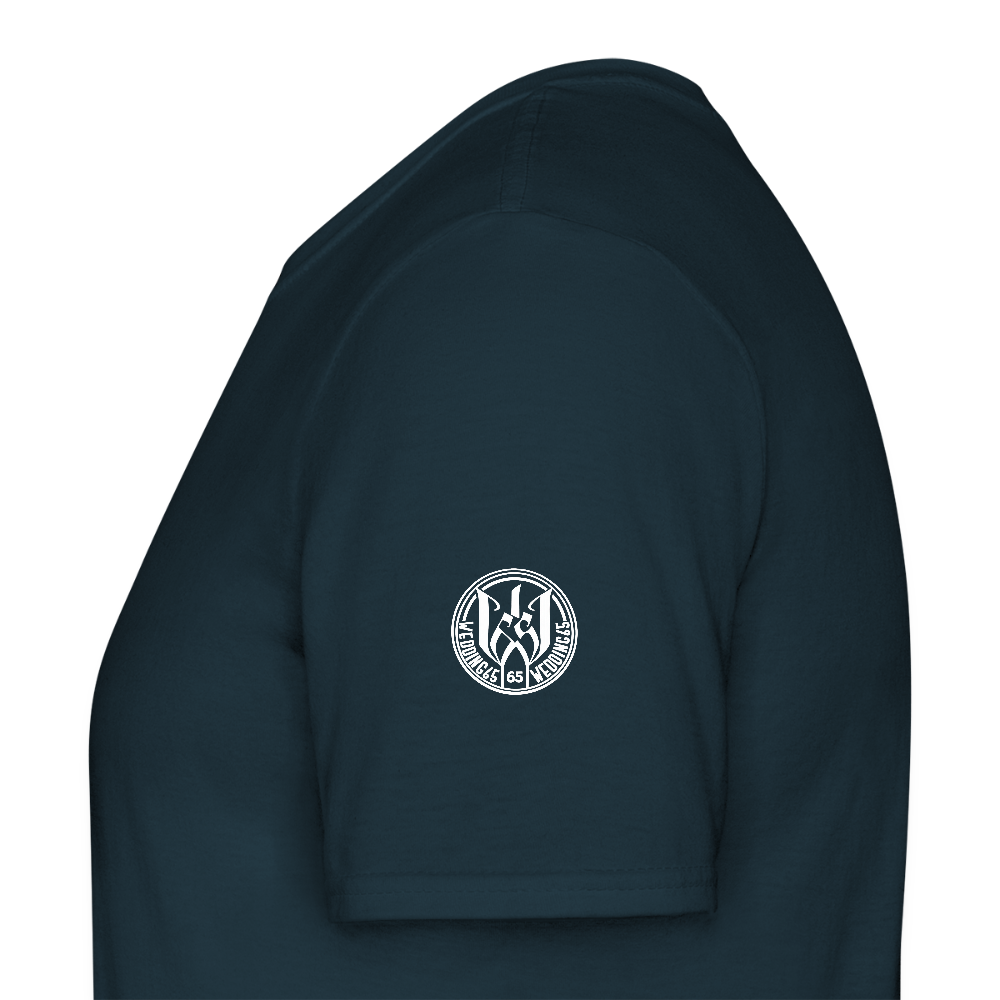 Black logo Shirt Wedding65 Männer T-Shirt - Navy