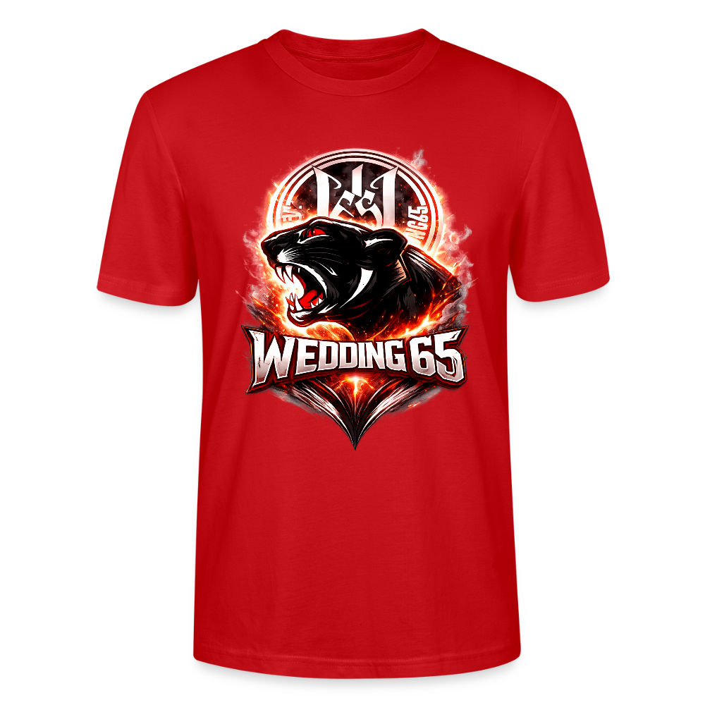 Red Panther WEDDING 65 Stanley/Stella Unisex T-Shirt - Rot