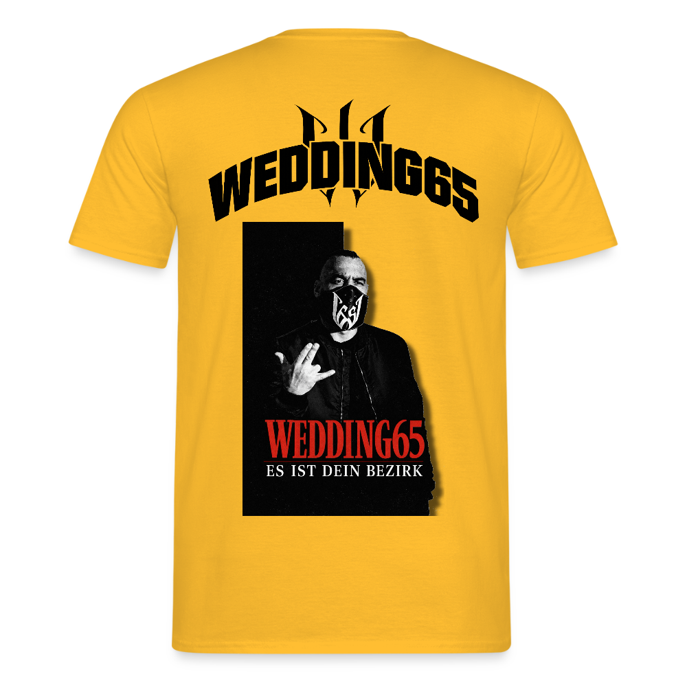 Scarface Wedding65 Männer T-Shirt - Gelb