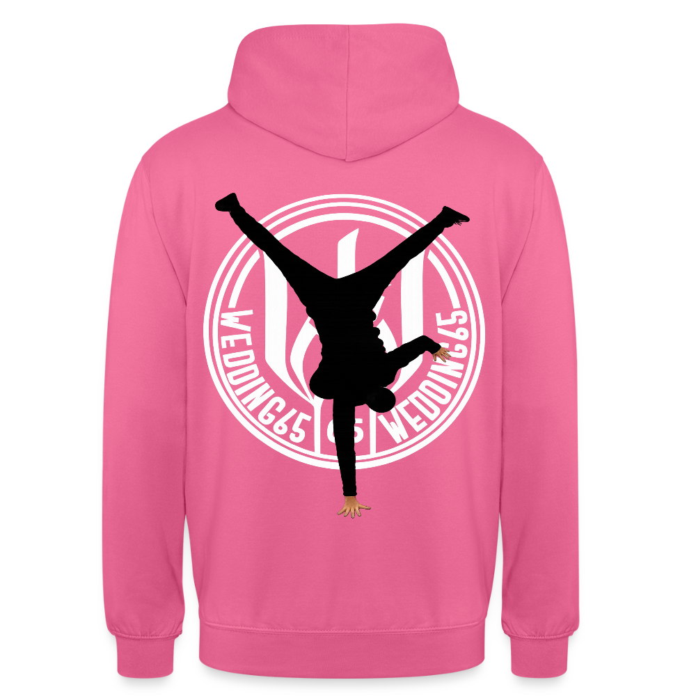 Breakdance 99 Wedding65 Unisex Hoodie - Pink