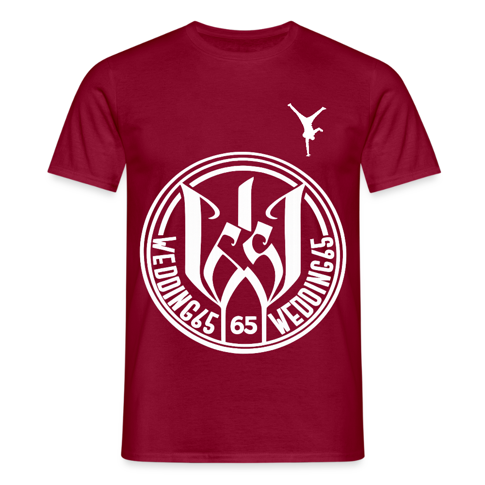 Klassik Wedding 65 The OriginalMänner T-Shirt - Ziegelrot
