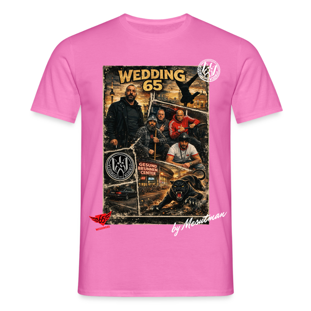 Kardes Wedding 65 Berlin Unisex T - Shirt - Pink