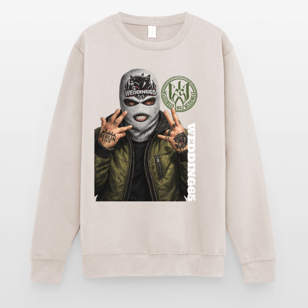 BC Green Wedding65 Unisex Pullover - Sand