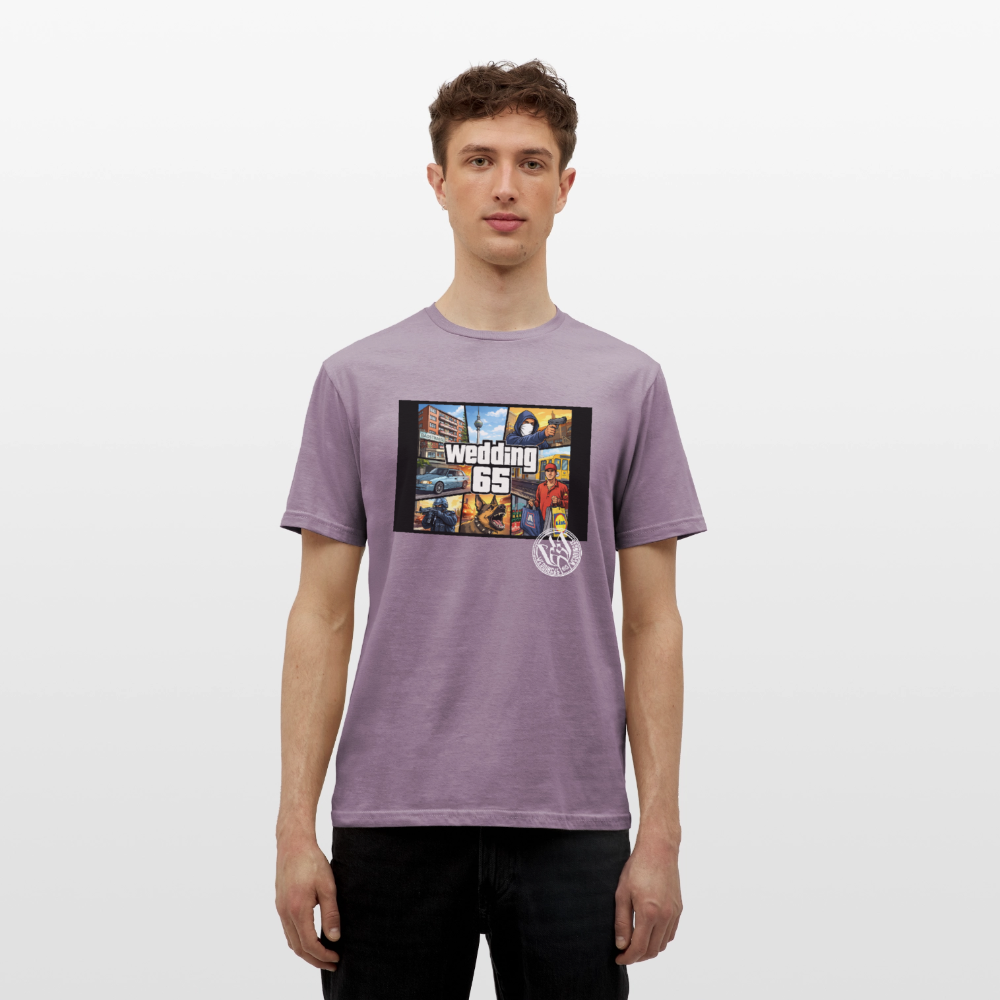Männer Wedding 65 GTA T-Shirt - Lilagrau 