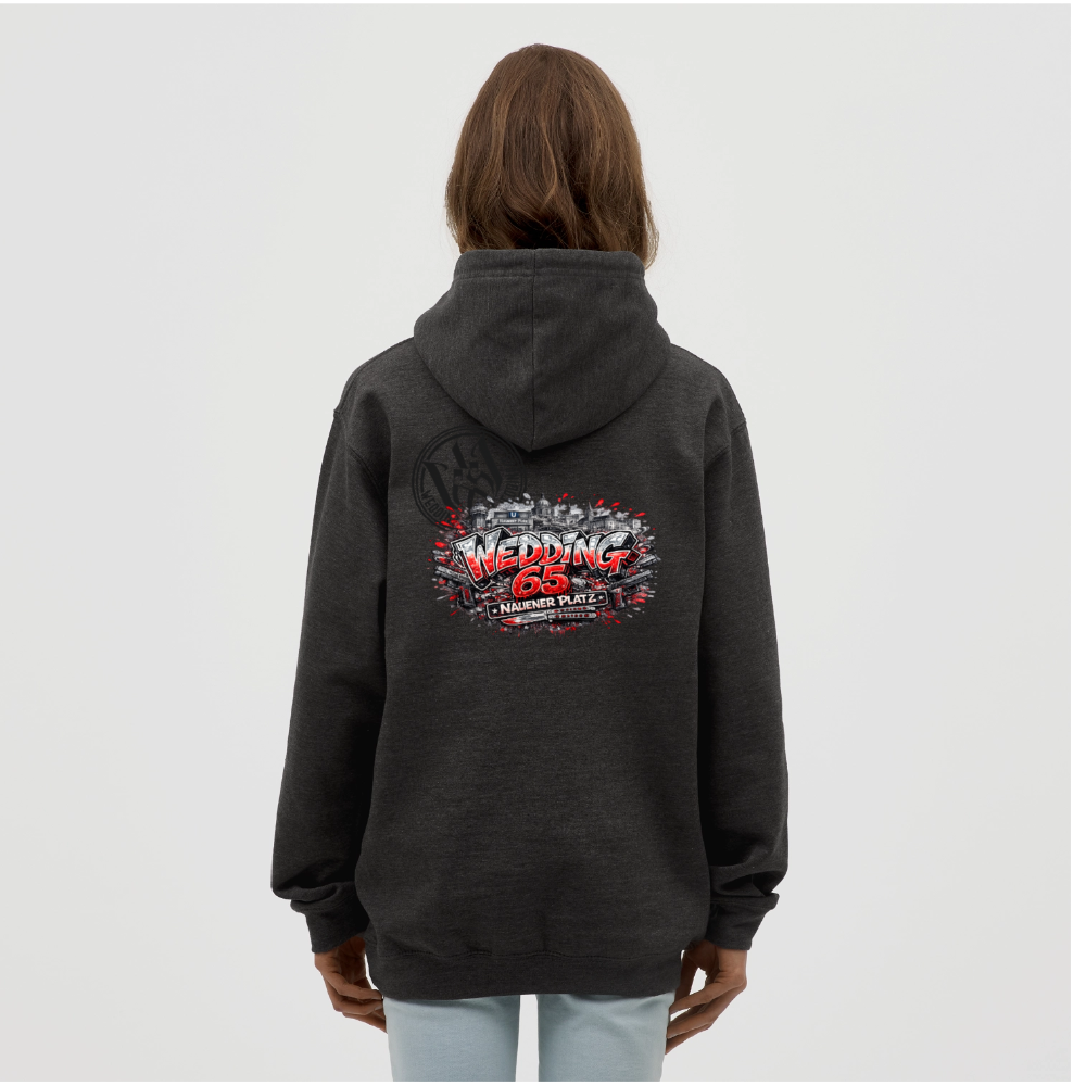 Berlin Wedding 65 Nauener Platz Unisex Hoodie - Anthrazit